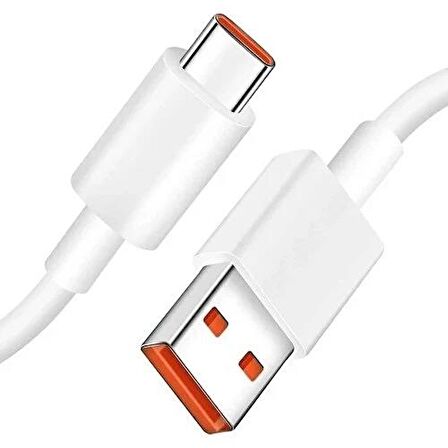 XIAOMI 6A 120W TYPE-C DATA CABLE WHITE