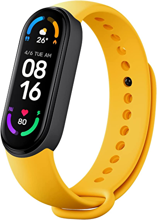 Xiaomi Mi Smart Band 6 Akıllı Saat Kayışı 3'lü Paket Ivory-Olive-Yellow