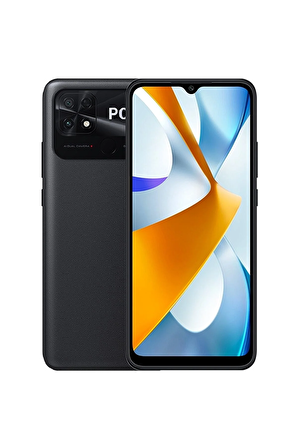 Poco C40 Siyah 64 GB 4 GB Ram Akıllı Telefon  (Poco Türkiye Garantili)