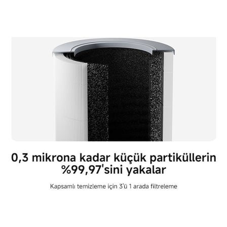Xiaomi Smart Air Purifier 4 Compact Akıllı Hava Temizleyici TEŞHİR AÇIK KUTU