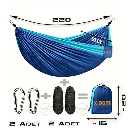 Xiaomi Heyshake Outdoor Kamp Hamağı - Geliştirilmiş Hibrit Seri - 220x90 cm - 225kg Dayanıklılık