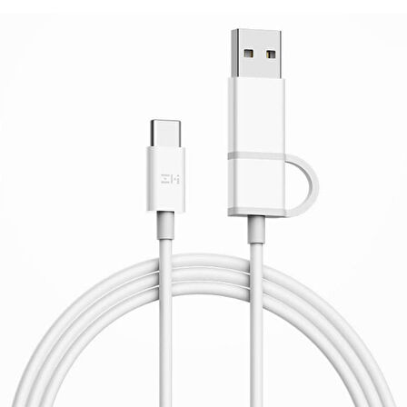 Xiaomi ZMI AL311 2 1 PD QC Type-C To Type-C C USB Hızlı Şarj Veri Kablosu