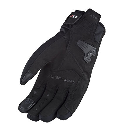 LS2 JET 2 WATERPROOF ELDİVEN SİYAH