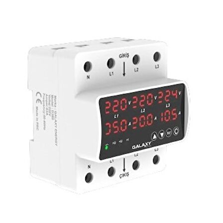 Galaxy Energy D380 Profesyonel Trifaze Kontrol Cihazı