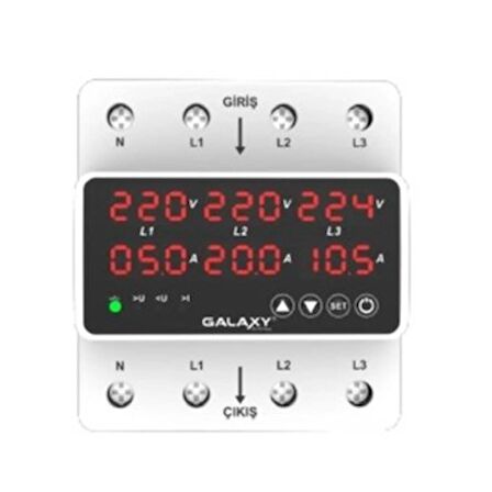 Galaxy Energy D380 Profesyonel Trifaze Kontrol Cihazı