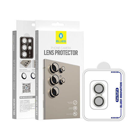 BLUEO Samsung Flip 6 Gri / Silver Lens Koruyucu