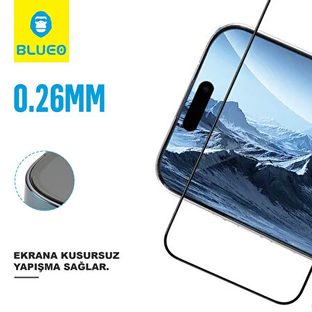 0.2 MM Ultra-Thin iPhone 14 Pro Max Uyumlu Uygulama Aparatlı ince Yüksek Hassasiyetli Ekran Koruyucu