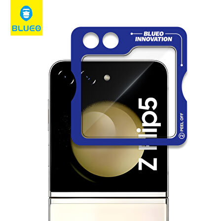Blueo WB1-Samsung Flip 5 Singel Pack-2.5D Silk HD Ekran Koruyucu