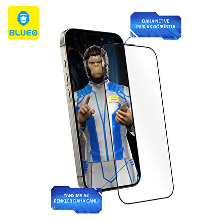 Anti-Reflective Samsung S25 Edge Uyumlu Ekrandan Bile Daha Net AR Cam Ekran Koruyucu