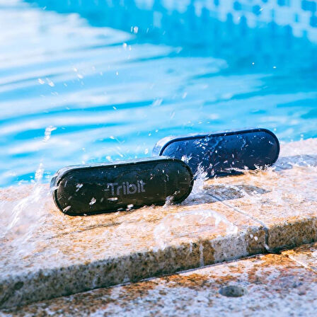 Tribit XSound Go 2x8W 24 Saat Oynatma Süresi IPX7 Su Geçirmez Taşınabilir TWS Bluetooth Hoparlör Kırmızı