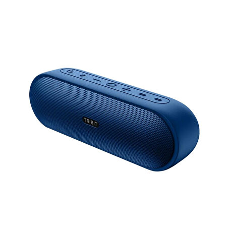 Tribit Xsound Plus 2 30W 24 Saat Oynatma Süresi IPX7 Su Geçirmez Taşınabilir Bluetooth Hoparlör Mavi