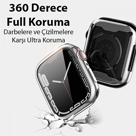 Dux Ducis Samo Series Apple Watch Ultra 49mm için Soft TPU Full Koruma Ultra İnce Silikon Kılıf