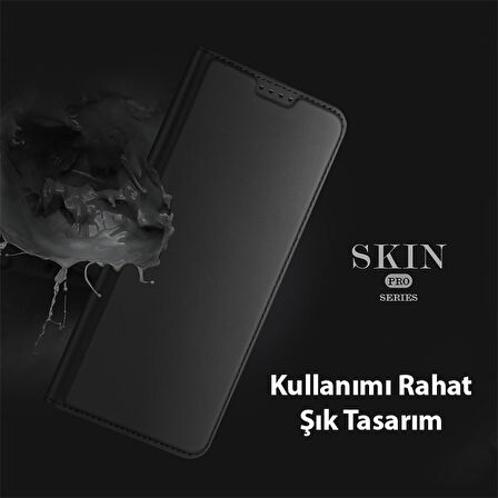 Dux Ducis Xiaomi Poco X5 5G Kılıf Skin Pro Series Flip Cover Kapaklı Kılıf