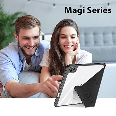 Dux Ducis iPad Pro 11 2022-2021-2020-2018 Magi Series Kapaklı Kılıf