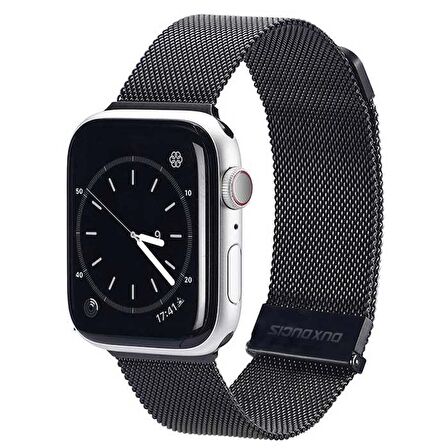 Dux Ducis Apple Watch 42-44-45MM için Milanese Premium Milano Loop Kayış Kordon