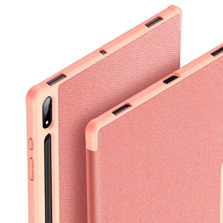 Dux Ducis Samsung Galaxy Tab A8 2021 10.5 (X200-X205) Kılıf Kalem Bölmeli Standlı Domo Series