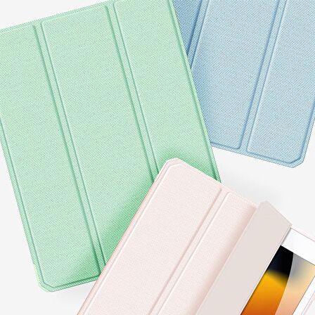 Dux Ducis iPad 7-8 10.2 (2019,2020,2021) Kılıf Kalem Bölmeli Toby Series YESİL