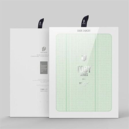 Dux Ducis iPad 7-8 10.2 (2019,2020,2021) Kılıf Kalem Bölmeli Toby Series YESİL