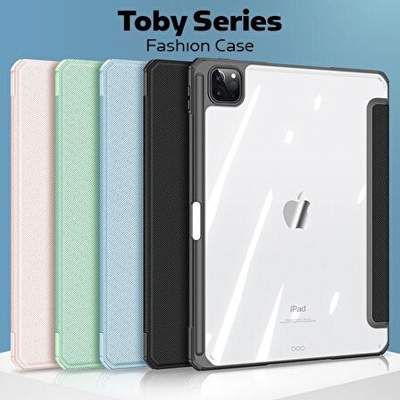 Dux Ducis iPad Pro 11 (2018,2020,2021) Kılıf Kalem Bölmeli Toby Series SİYAH