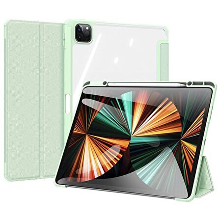 Dux Ducis iPad Pro 11 (2018,2020,2021) Kılıf Kalem Bölmeli Toby Series YESİL