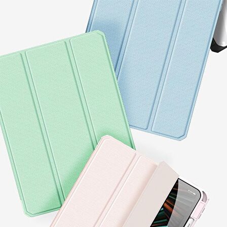 Dux Ducis iPad Pro 11 (2018,2020,2021) Kılıf Kalem Bölmeli Toby Series YESİL