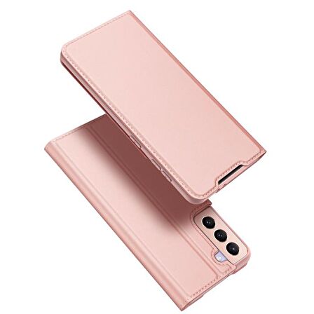 Dux Ducis SM Galaxy S21 Kılıf Kapaklı Flip Cover Kılıf Skinpro Series