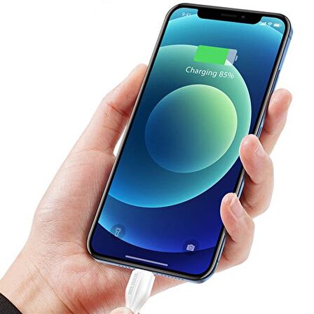 DUX DUCİS İPhone 20W Hızlı Şarj İPhone 12,11 Şarj Kablosu 1metre BEYAZ