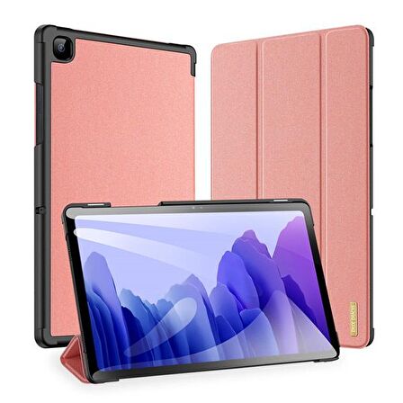 DUX DUCİS SM Tab A7 10.4 2020 (T500-T505) Kılıf Soft Tpu Mıknatıslı Domo Kılıf PEMBE