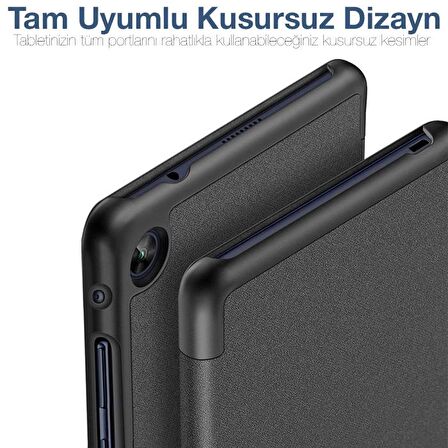 DUX DUCIS Huawei MatePad T8 - C3 Mıknatıslı Kılıf Domo Series SİYAH