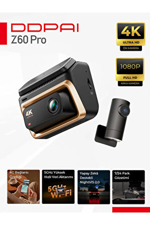 Ddpaı Z60 Pro Araç Içi Kamera