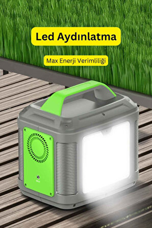 300 Watt 60.000 mAh 192 Wh PD 60W Kapasiteli Çok Amaçlı Güç İstasyonu
