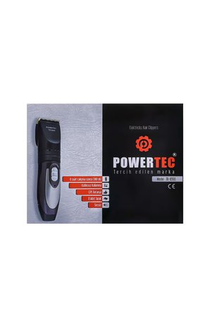 Powertec TR-6500 Profesyonel Yedek Bataryalı Şarjlı Saç Sakal Tıraş Makinesi