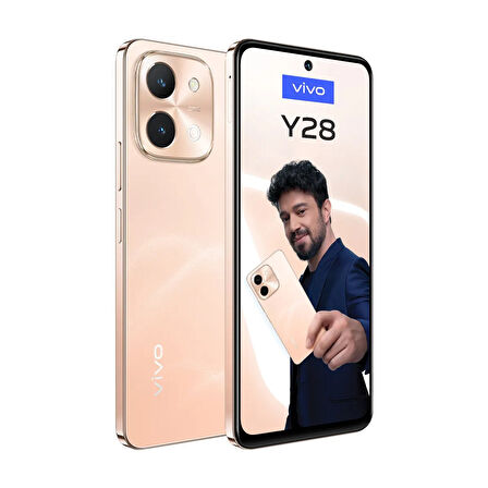 Vivo Y28 8gb 128GB Mercan Turuncusu