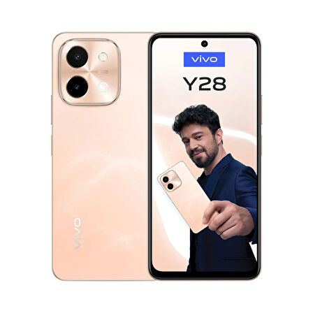 Vivo Y28 8gb 128GB Mercan Turuncusu