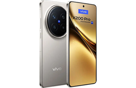 Vivo X200 Pro 512 GB 16GB Ram Akıllı Telefon Titanyum Gri (Vivo Türkiye Garantili)