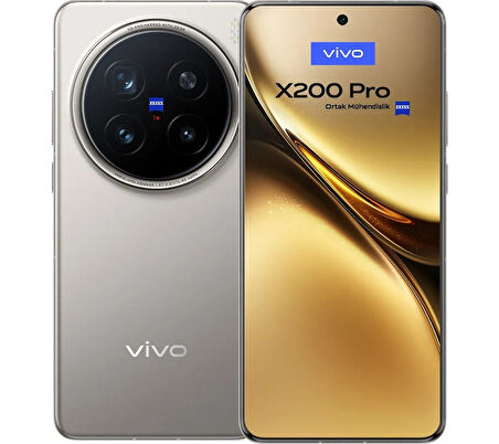 Vivo X200 Pro 512 GB 16GB Ram Akıllı Telefon Titanyum Gri (Vivo Türkiye Garantili)