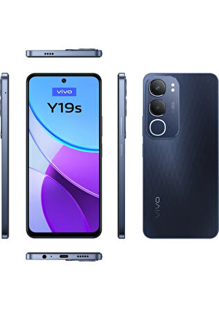 Vivo Y19S Siyah 128 GB 4 GB Ram Akıllı Telefon