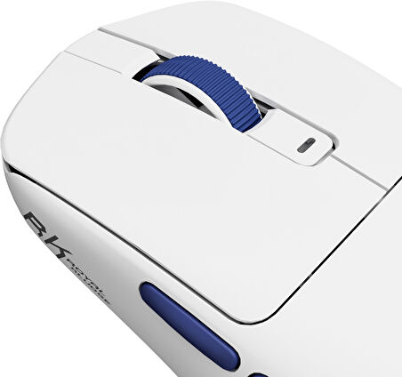 Royal Kludge M30 Beyaz-Mavi 1K Hz Kablosuz Gaming Mouse 12.000 DPI
