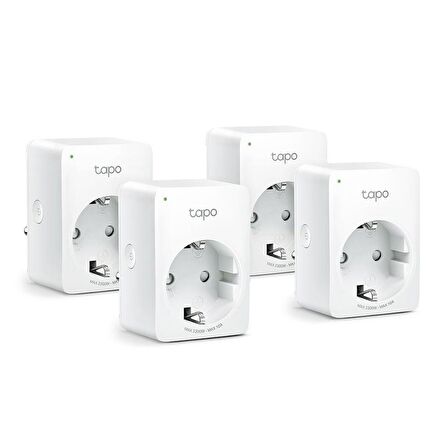 TP-LINK Min Mini Smart Wi-Fi Socket (4-pack) TAPO-P100-4P