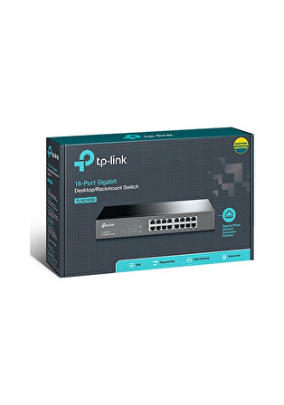 TP-Link TL-SG1016D 16 Port 10/100/1000 Mbps Gigabit Switch