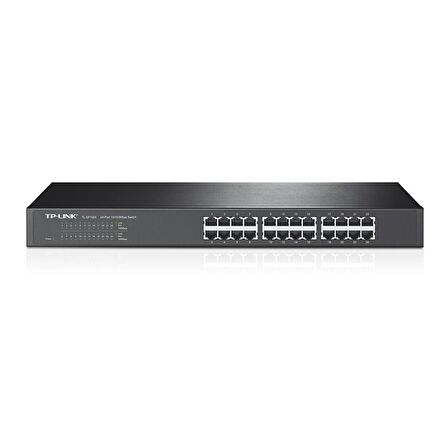 TP-LINK TL-SF1024 24 PORT RACK/M.ÜSTÜ SWITCH,1U