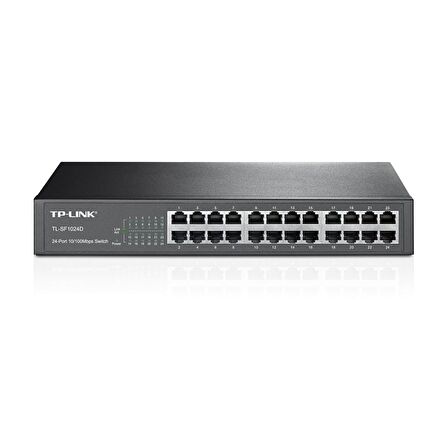 TP-LINK TL-SF1024D 24 PORT RACK SWITCH,13''