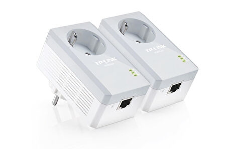 TP-LINK TL-PA4010P KIT AV500 AC GÜÇ SOKETLİ POWERLİNE ADAPTÖR