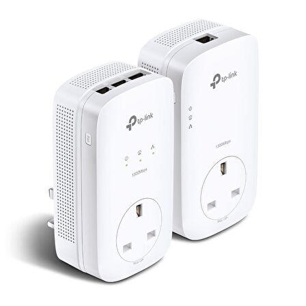 TP-LINK TL-PA8033P KIT AV1300 3 PORTLU GIGABIT PASSTHROUGH POWERLINE BAŞLANGIÇ KİTİ