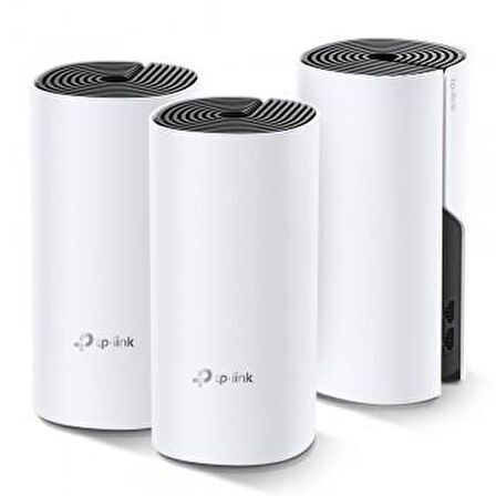 TP-LINK Deco M4(3-Pack) AC1200 Tüm Evi Kapsayan 3’lü Mesh Wi-Fi Sistemi