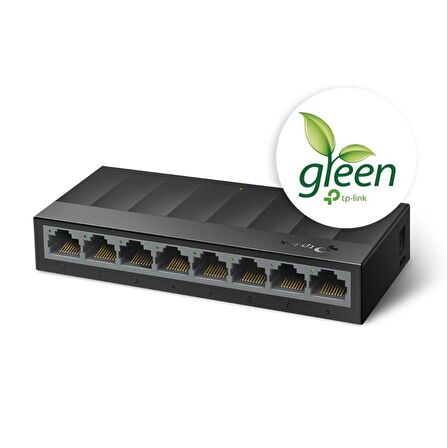 Tp-Link LS1008G 8 Port 10-100-1000 Mbps Switch Plastik Kasa