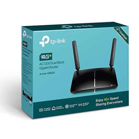TP-LINK ARCHER MR600  1200mbps AC1200 Dual Band 4G LTE Router