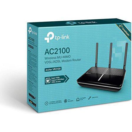 TP-Link ARCHER VR2100 2100 MBPS KABLOSUZ DUAL BAND VDSL/ADSL MODEM ROUTER