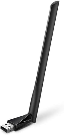 Mercusys MU6H, AC650 Yüksek Kazançlı Kablosuz Çift Bantlı USB Adaptör Outlet