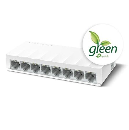 TP-Link LS1008. 8-Port 10/100Mbps Masaüstü Switch